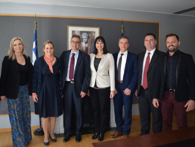 Συνάντηση Κουντουρά με το νέο ΔΣ του Ε.Ο.Α.Ε.Ν – Στο επίκεντρο οι νέες ευκαιρίες στην τουριστική ανάπτυξη των νησιών