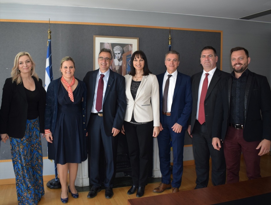 Συνάντηση Κουντουρά με το νέο ΔΣ του Ε.Ο.Α.Ε.Ν – Στο επίκεντρο οι νέες ευκαιρίες στην τουριστική ανάπτυξη των νησιών