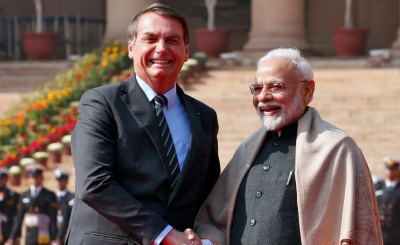 Ινδία και Βραζιλία υπέγραψαν 15 σημαντικές συμφωνίες για να εμβαθύνουν την οικονομική τους συνεργασία