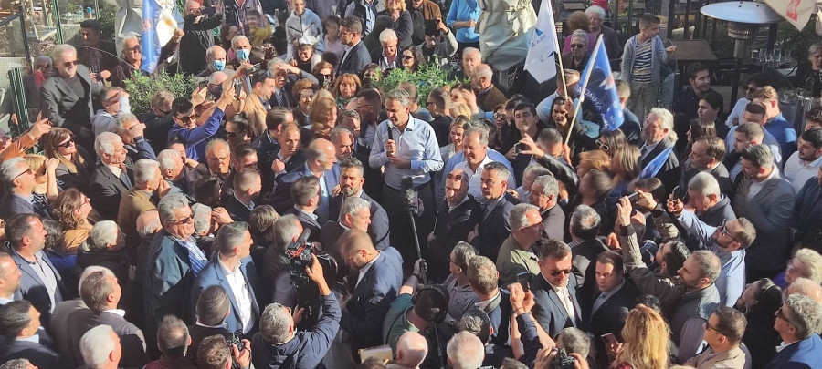 Μητσοτάκης: Όπου πάω, οι πολίτες μου λένε τρέξε πιο γρήγορα  και αυτή είναι η δέσμευσή μου