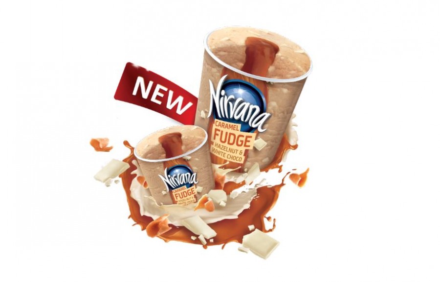 Νέο NIRVANA Caramel Fudge Hazelnut & White Choco: More Pleasure Please και αυτό το καλοκαίρι!