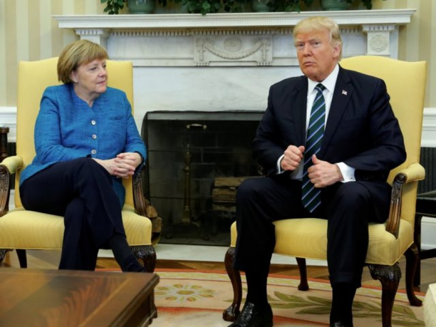 Μήνυμα Merkel σε Trump: Θέλουμε όσο το δυνατόν πιο ελεύθερο εμπόριο που θα βασίζεται σε κοινούς κανόνες