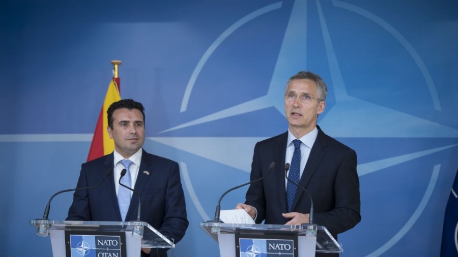 Ικανοποίηση στα Σκόπια για την υπογραφή του πρωτοκόλλου ένταξης στο ΝΑΤΟ (6/2)
