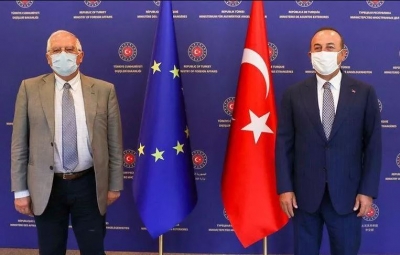 Borrell σε Cavusoglu: Να αποφεύγονται οι εντάσεις στην ανατολική Μεσόγειο