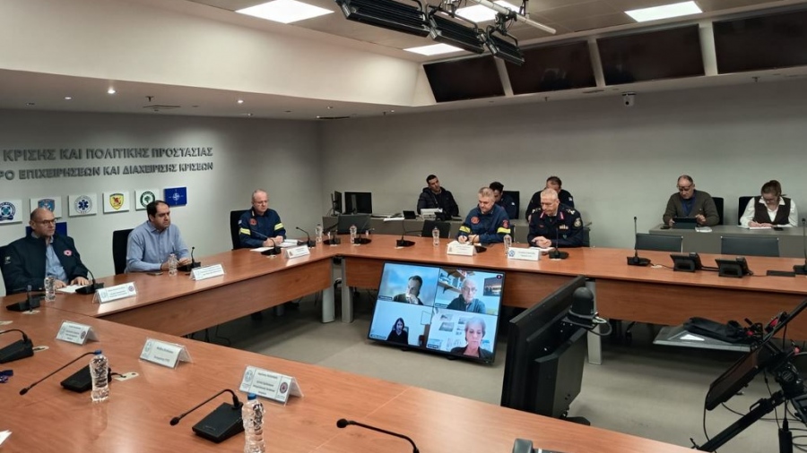 Κακοκαιρία: Νέα συνεδρίαση της Επιτροπής Εκτίμησης Κινδύνου - Σε red code και η Περιφέρεια Βορείου Αιγαίου