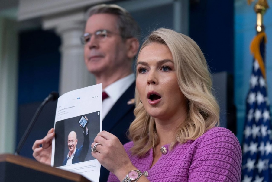 Σύγκρουση Λευκού Οίκου - Amazon: Εχθρική πολιτική κίνηση η διαφάνεια για τους δασμούς   