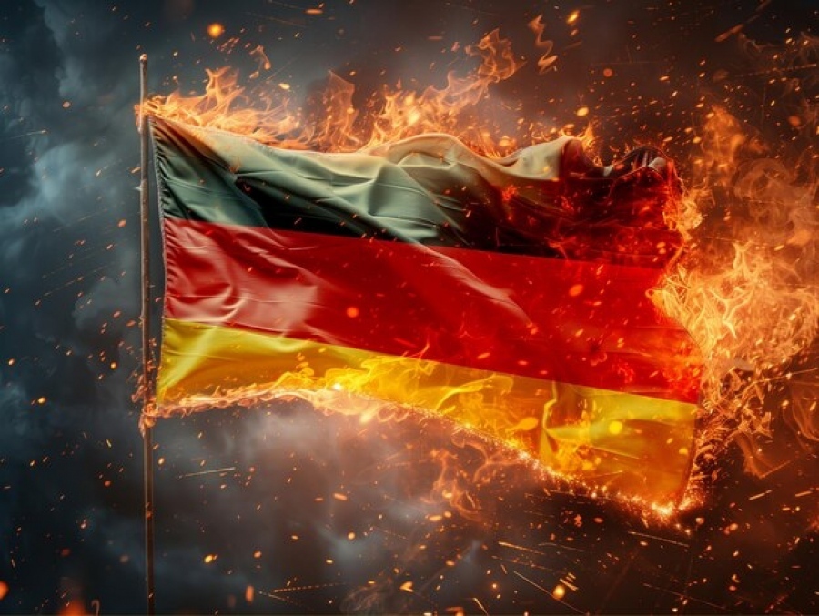 War madness of German 