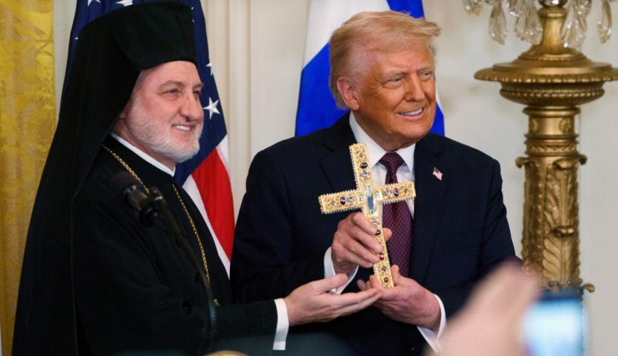 Αρχιεπίσκοπος Ελπιδοφόρος: «Βαθιά ευγνώμων στον πρόεδρο Trump για την Θεολογική Σχολής Χάλκης»