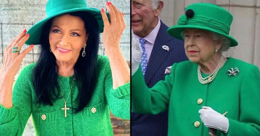 Ζωζώ Σαπουντζάκη προς... βασίλισσα Ελισάβετ: «Αγαπημένη μου βασίλισσα άργησες - Εγώ το έβαλα πρώτη»