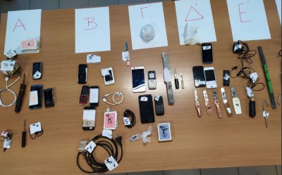 Έκτακτες έρευνες στα Καταστήματα Κράτησης Πάτρας και Μαλανδρίνου – Τι κατασχέθηκε