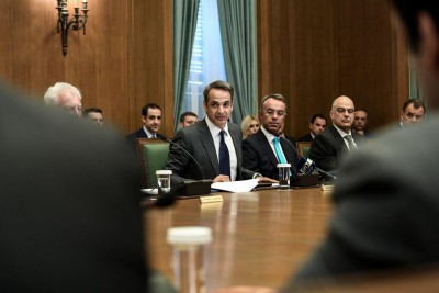 Συνεδριάζει την Παρασκευή 31/7 υπό τον Κ. Μητσοτάκη το υπουργικό συμβούλιο