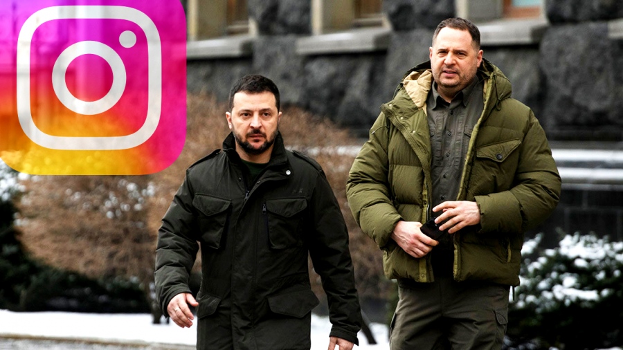 Ουκρανικός διασυρμός: Zelensky και Yermak έκαναν unfollow ο ένας τον άλλον στο Instagram... σαν χωρισμένο ζευγάρι