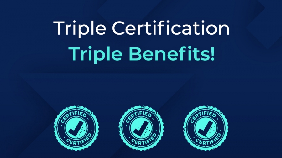 Τριπλή πιστοποίηση κατά ISO για την Globe One Digital