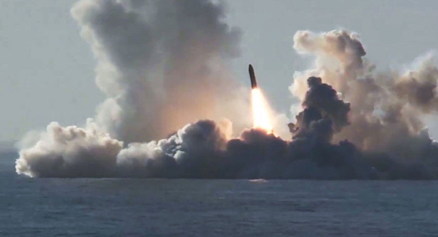 Στη δοκιμή δύο πυραύλων μεγάλου βεληνεκούς προχώρησε η Ρωσία στη θάλασσα του Μπάρεντς