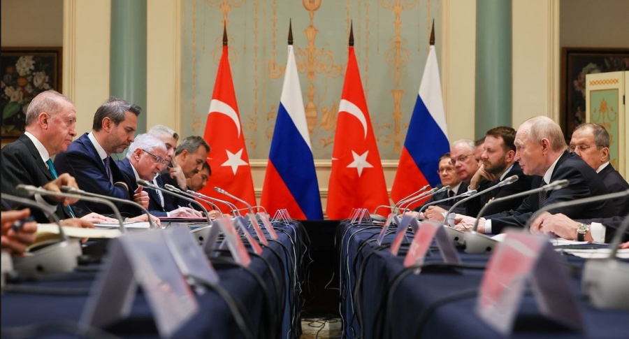 Συμμαχία… που τρομάζει - Putin σε Erdogan: Στρατηγική και εδραιωμένη η συνεργασία Ρωσίας - Τουρκίας