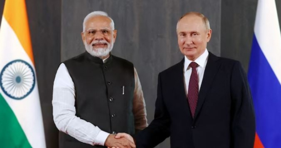 Putin και Modi συζήτησαν για την Ουκρανία και...αντάλλαξαν ευχές για τις εκλογές