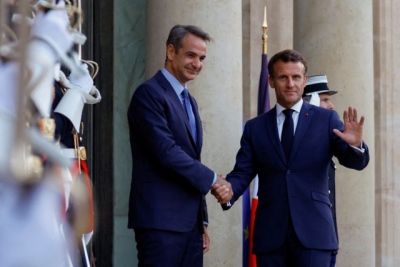 ΝΑΤΟ: Συνάντηση Μητσοτάκη - Macron στο περιθώριο της Σύνοδου Κορυφής