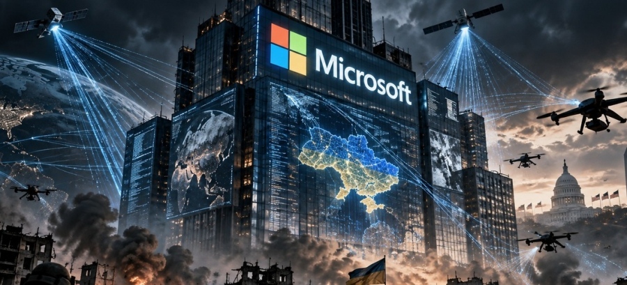 Τρομερή αποκάλυψη: Πώς η Microsoft έγινε η ψηφιακή ασπίδα της Ουκρανίας – Palantir και SpaceX κήρυξαν τον πόλεμο στη Ρωσία