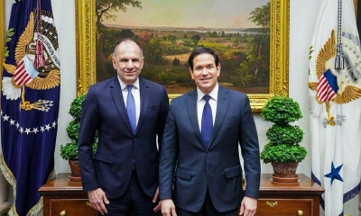 Γεραπετρίτης με Rubio: Οι σχέσεις ΗΠΑ -  Ελλάδας βρίσκονται στο ανώτατο δυνατό σημείο - Νέο δυναμικό περιβάλλον στην αμυντική συνεργασία