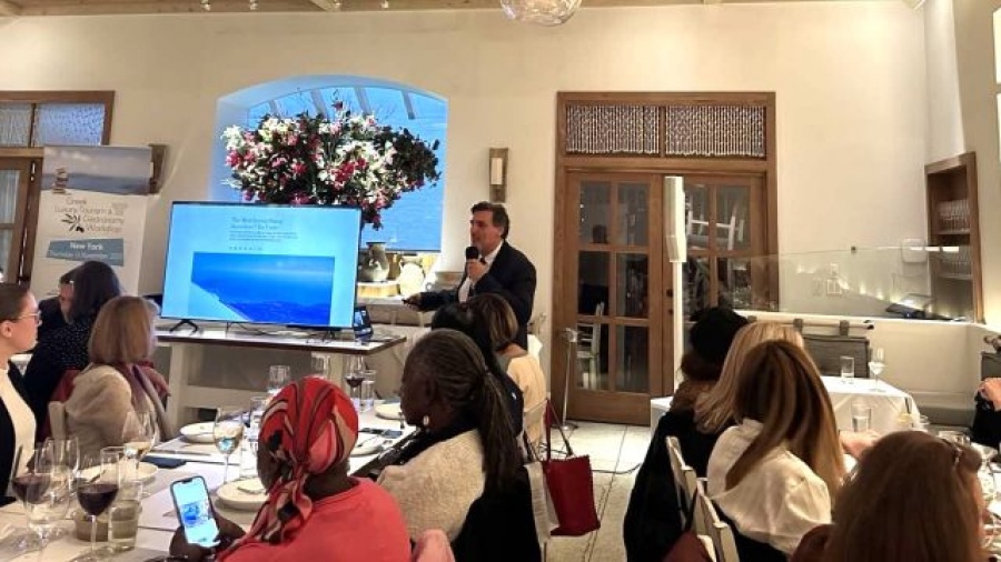 Συμμετοχή της Περιφέρειας Κρήτης στο «Greek Luxury Tourism & Gastronomy Workshop» στη Νέα Υόρκη των ΗΠΑ