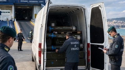 Three NATO Akeron missiles smuggled in van from Greece to Italy spark European security alarm