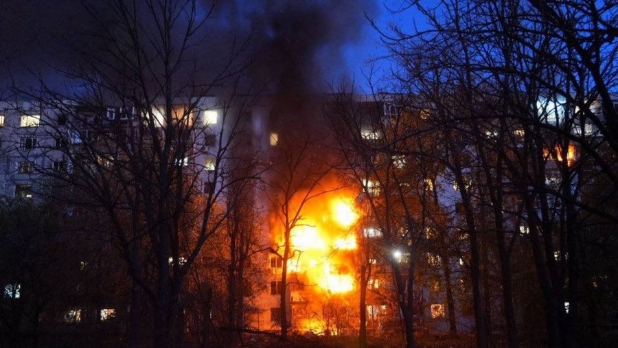 Μαζική αεροπορική επίθεση της Ρωσίας στο Κίεβο και άλλες ουκρανικές πόλεις - Τουλάχιστον 10 τραυματίες