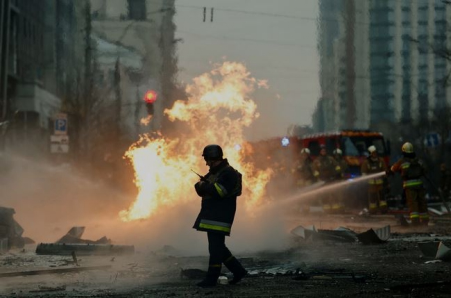Μεγάλες εκρήξεις στο Κίεβο, οι Ρώσοι επιτίθενται, οι Ουκρανοί ενεργοποίησαν αεράμυνα