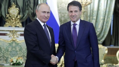 Conte (Πρωθυπουργός Ιταλίας): Οι ευρωπαϊκές κυρώσεις κατά της Ρωσίας πρέπει να σταματήσουν