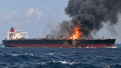 Persian Gulf: Attack on Greek tanker carrying 2 million barrels of Iraqi fuel oil
