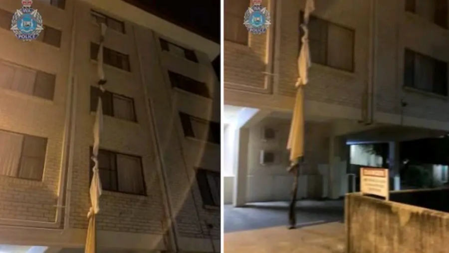 Απίστευτο περιστατικό: «Δραπέτευσε» από ξενοδοχείο καραντίνας... με σκοινί από σεντόνια