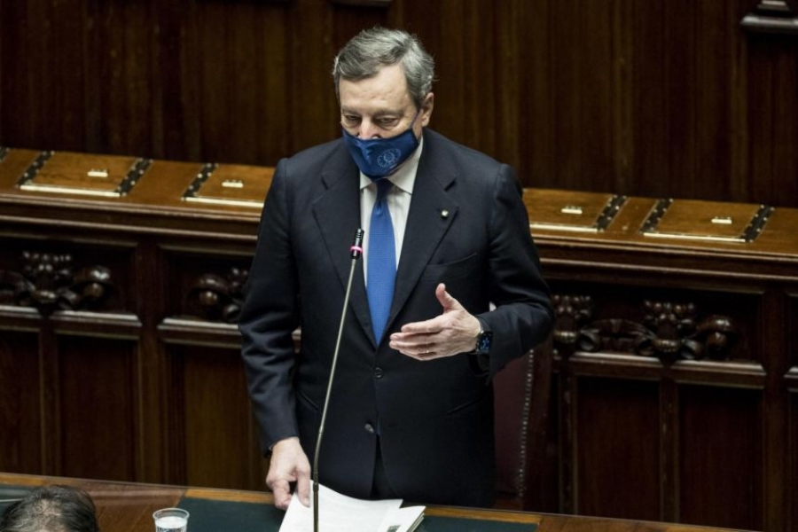 Draghi (Ιταλία): Οι πόροι του Ταμείου Ανάκαμψης θα διατηρήσουν σε βιώσιμα επίπεδα το χρέος