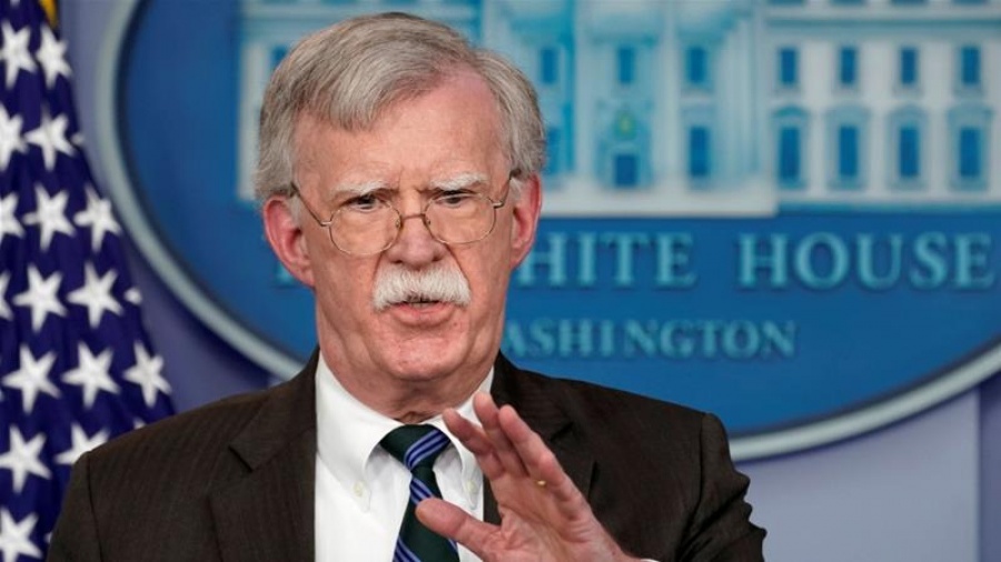Η απειλή που θέτει το Ιράν δεν έχει τελειώσει, διατείνεται ο Αμερικανός σύμβουλος Bolton