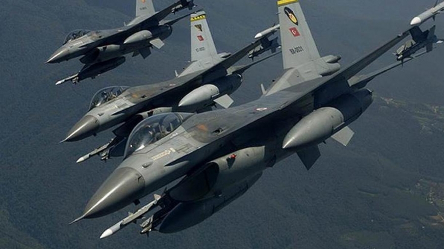 Υπερπτήσεις τουρκικών μαχητικών πάνω από το Μακρονήσι και τους Ανθρωποφάγους