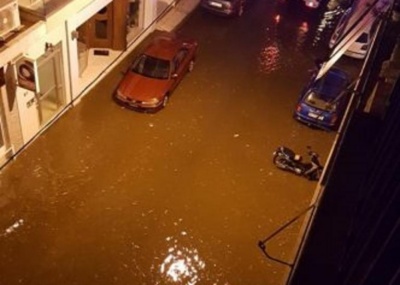 Σάρωσαν τη Ναυπακτία τα έντονα καιρικά φαινόμενα – Συνάντηση Χρυσοχοΐδη με περιφερειάρχη Δυτικής Ελλάδας