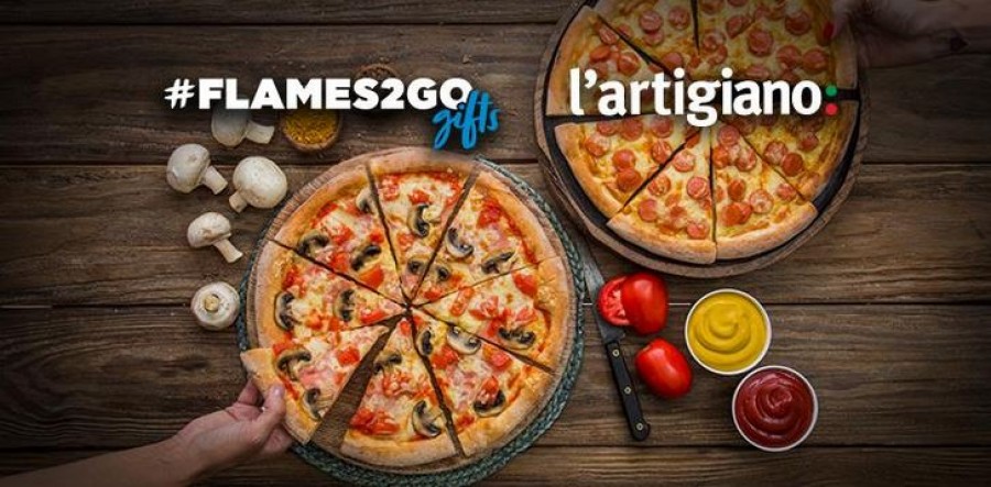 Ατελείωτη απόλαυση με δωρεάν πίτσες l’artigiano για ένα χρόνο