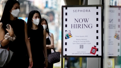 ΗΠΑ - Στο 3,6% διατήρηθηκε η ανεργία τον Μάιο του 2022 - Προστέθηκαν 390.000 θέσεις εργασίας, ξεπέρασαν τις εκτιμήσεις