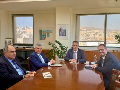 Σε καλό κλίμα η συνάντηση - Παπασταύρου και Παπαναστασίου αποφάσισαν τα επόμενα βήματα για το καλώδιο Ελλάδας - Κύπρου