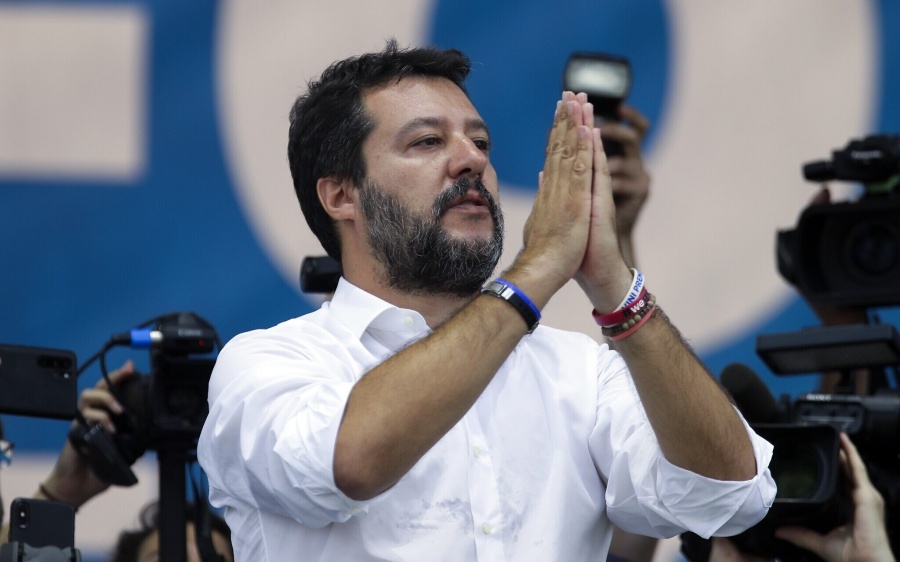 Επιτροπή της Ιταλικής Γερουσίας υπερψήφισε την παραπομπή Salvini σε δίκη για.... 130 μετανάστες