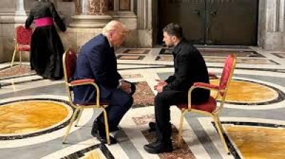 Διπλωματικό φιάσκο στη Ρώμη: Ο Trump έφυγε, ο Zelensky έμεινε, η δεύτερη συνάντηση δεν έγινε ποτέ – Βαθαίνει το ρήγμα