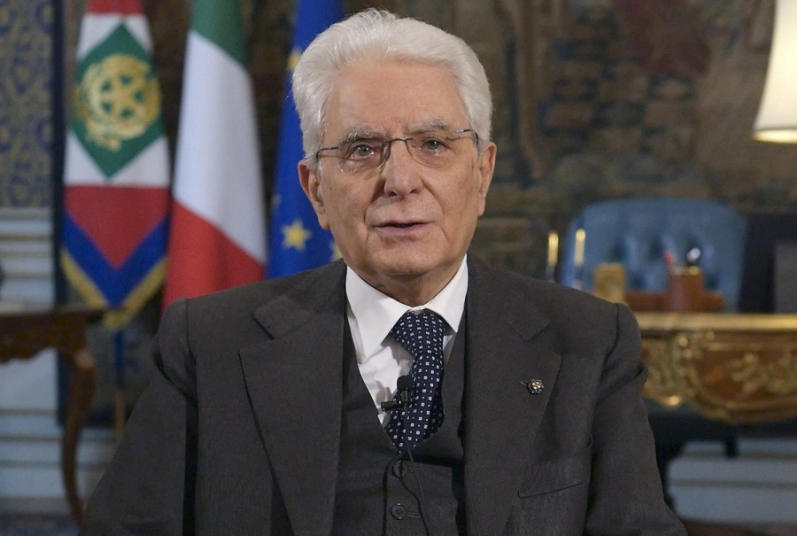 Θετικός στον κορωνοϊό ο πρόεδρος της Ιταλίας, Sergio Mattarella - Ακύρωσε το πρόγραμμά του