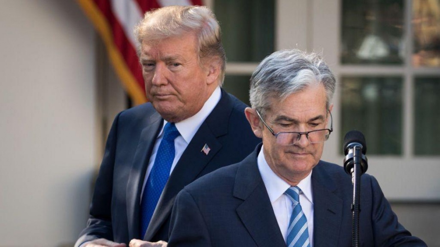 Trump: Θα απολύσω τον Powell (Fed) εάν δεν παραιτηθεί εγκαίρως