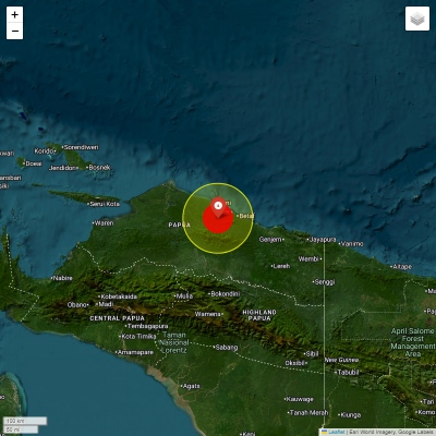 Σεισμός 6,5 Ρίχτερ στην Παπούα Νέα Γουινέα