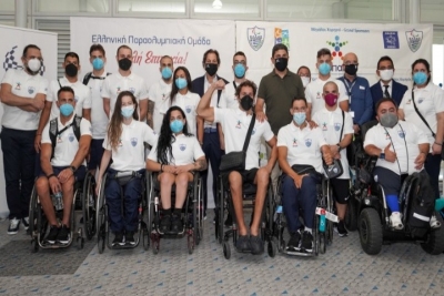 Παραολυμπιακοί Αγώνες: «Πέταξε» για Τόκιο το πρώτο γκρουπ Ελλήνων αθλητών