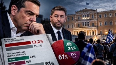 Shock for Tsipras from «hidden» poll messages: Barely 13.2% trust him, he loses business support