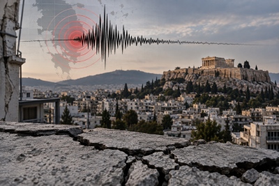 Σεισμός 4,2 R στα Βασιλικά Εύβοιας, αισθητός στην Αττική