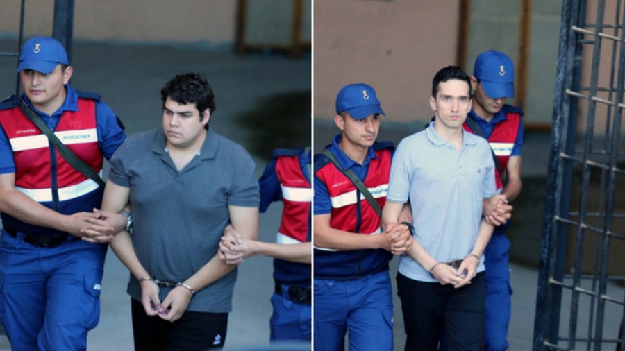 Αντιμέτωποι με ποινή φυλάκισης τουλάχιστον δύο ετών οι δύο Έλληνες στρατιωτικοί
