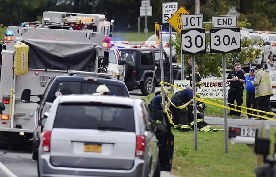 Τουλάχιστον 20 νεκροί στη Νέα Υόρκη σε τροχαίο δυστύχημα με λιμουζίνα