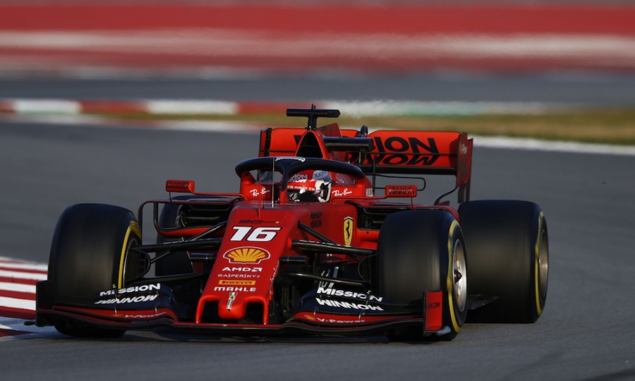 F1: Ιδανικό 1 - 2 για τη Ferrari στο Μπαχρέιν και παρθενική pole position για Leclerc
