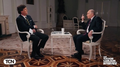 Έσπασε τα κοντέρ η συνέντευξη Putin στον Carlson: Πάνω από 60 εκατ. views σε 7 ώρες