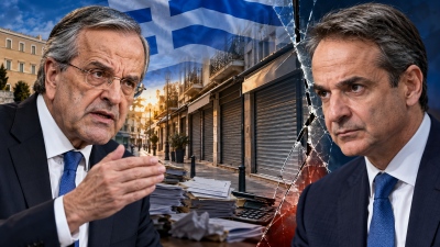 Βόμβες Σαμαρά κατά Μητσοτάκη για στραγγαλισμό 830.000 μικρομεσαίων... ξηλώνει το «αφήγημα» επιτυχίας